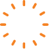 Tooth in circle of vanishing lines icon